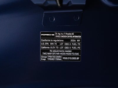2026 Porsche Macan Macan