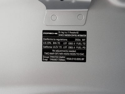 2026 Porsche Macan Macan T