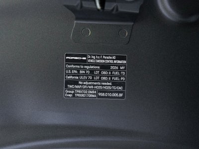 2026 Porsche Macan Macan