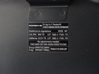 2025 Porsche Macan Macan