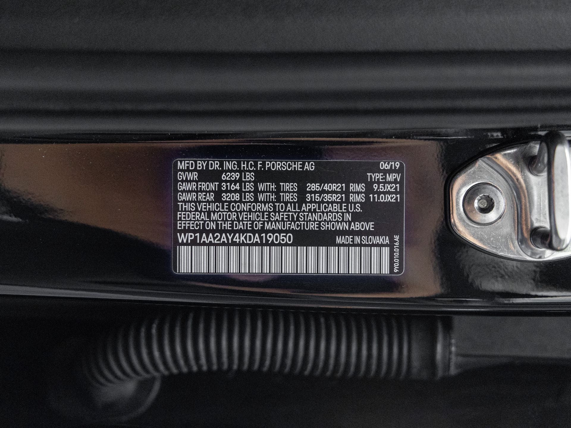 2019 Porsche Cayenne Base