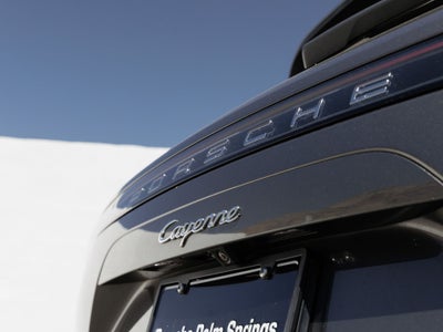 2020 Porsche Cayenne Cayenne