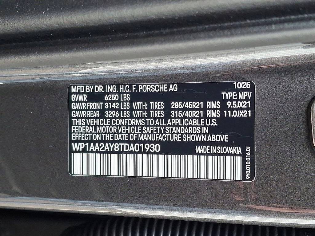 2026 Porsche Cayenne Base