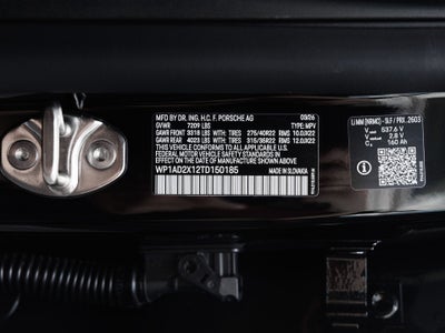 2026 Porsche Cayenne Cayenne Turbo Electric