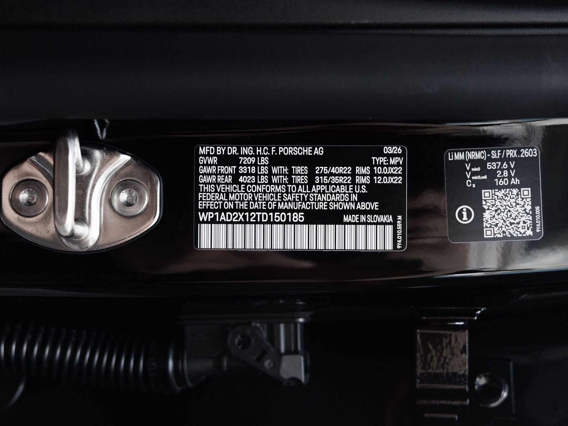 2026 Porsche Cayenne Cayenne Turbo Electric