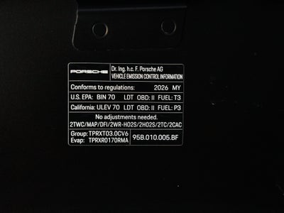 2026 Porsche Macan Macan GTS
