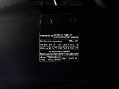 2026 Porsche Macan Macan GTS