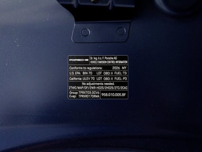 2026 Porsche Macan Macan S