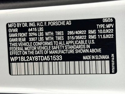 2026 Porsche Cayenne Cayenne S Coupe