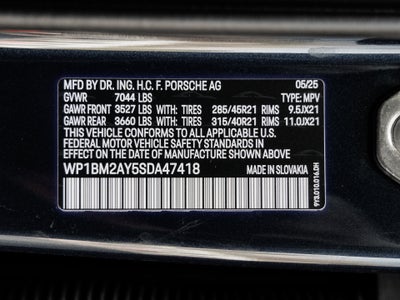 2025 Porsche Cayenne Cayenne Turbo E-Hybrid Coupe