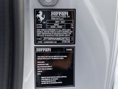 2021 Ferrari Roma Base