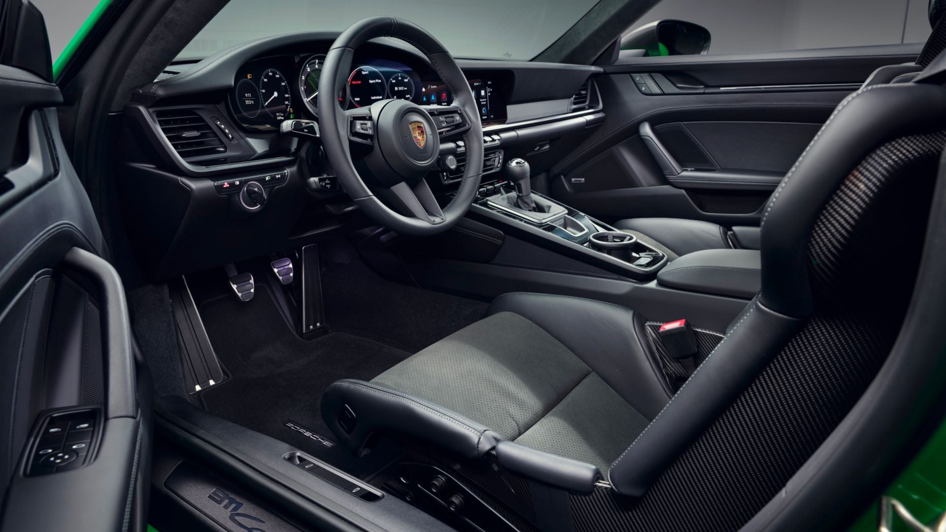 2023 Porsche 911 Dakar interior and technology Palm Springs CA