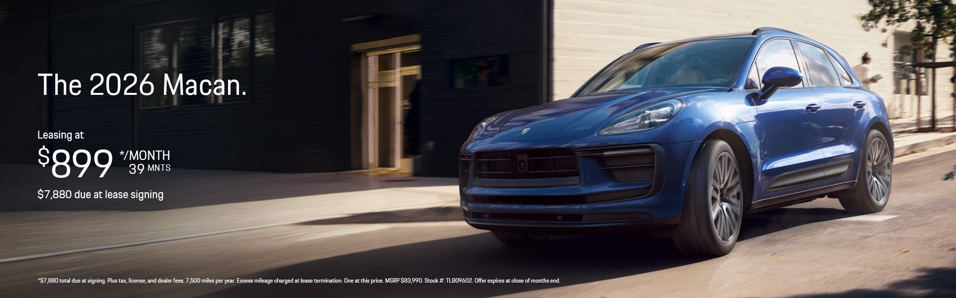 2026 Macan Lease Banner