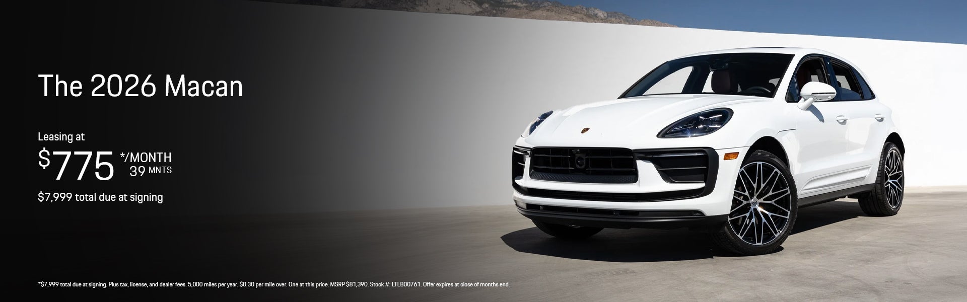 PO 2026 Macan Lease Special