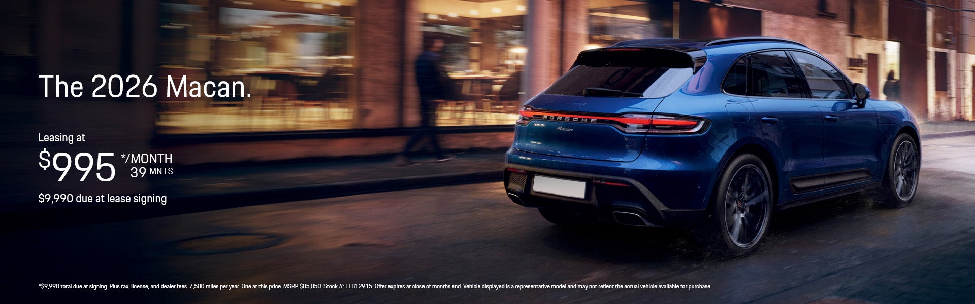 2026 Macan Lease Special