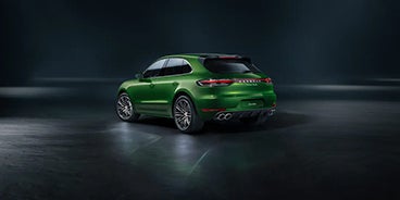 Man Stepping Out of the Porsche Macan Palm Springs CA