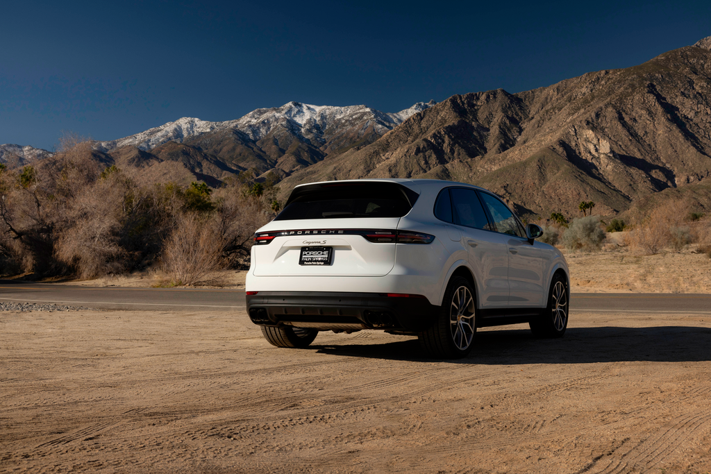 Porsche Cayenne in Downtown Houston