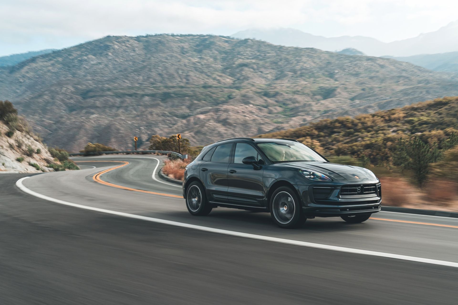 Porsche Macan 2023 from the Back