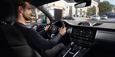 Porsche Macan GTS from the Back