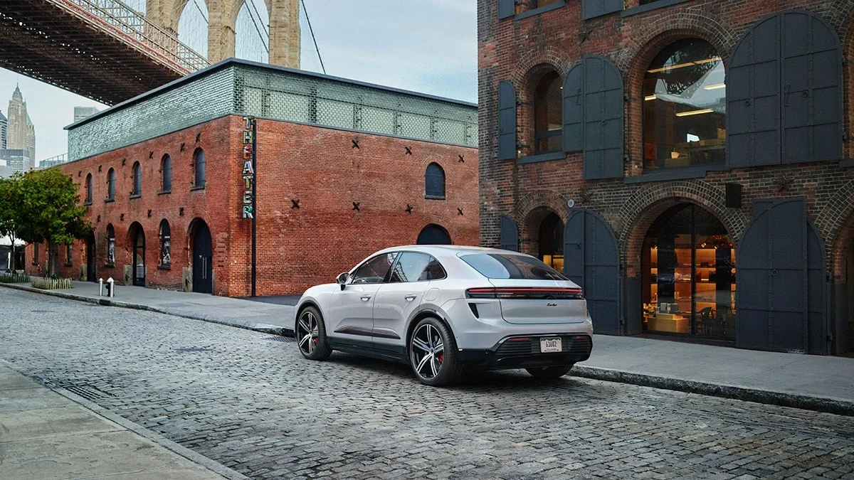 Porsche Palm Springs 2024 Porsche Macan EV Downtown