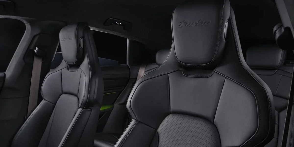 Porsche Palm Springs 2025 Porsche Taycan Seats